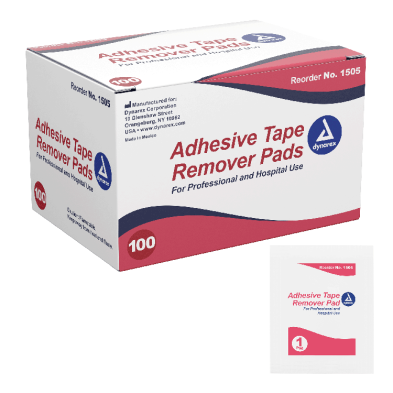 #1505 Dynarex® Adhesive Tape Remover Pads